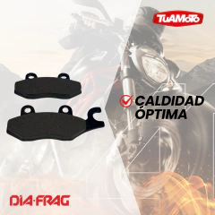PASTILLA DE DELANTERO YBR125 ED/FAZER 250/CBX 250- DIAFRAG - comprar online