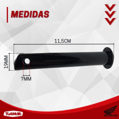 PEDALIN TRASERO IZQUIERDO/DERECHO HONDA BIZ 125-CG 150 (04/14) - comprar online