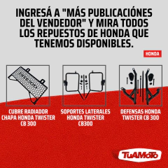 FILTRO DE AIRE HONDA CB 300 TWISTER - comprar online