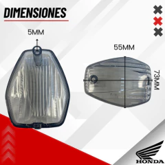 ACRILICO GIRO IZQUIERDO HONDA CBR 600/TRANSALP/WEAVE - comprar online
