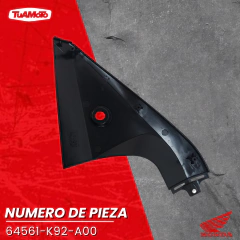 COBERTOR INFERIOR DELANTERO DERECHO HONDA NEW WAVE - comprar online