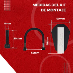 DEFENSA DE MOTOR HONDA NAVI CON SLIDER IRA