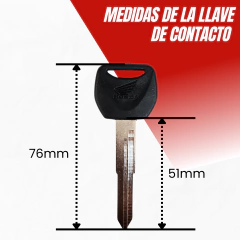 LLAVE DE CONTACTO HONDA XR 150L XR 125L - comprar online