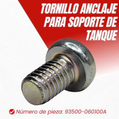 TORNILLO ANCLAJE PARA SOPORTE DE TANQUE HONDA XR 400 - comprar online