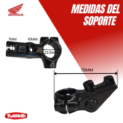 SOPORTE PALANCA HONDA XR 125L - comprar online