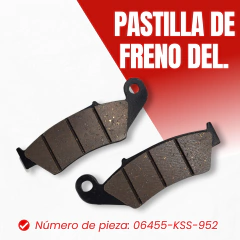 PASTILLAS DE FRENO DELANTERAS HONDA BIZ 125 - comprar online