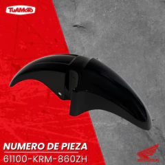 Imagen de GUARDABARRO DELANTERO HONDA CG 150 TITAN NEGRO