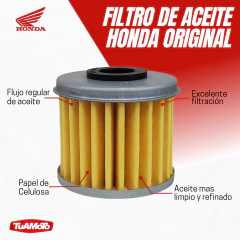 KIT SERVICE FILTROS ORIGINAL Y ACEITE HGO SEMI SINTETICO CRF 250R 14/17 - comprar online