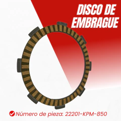 DISCO DE EMBRAGUE HONDA CG 150 TITAN - comprar online
