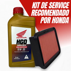 KIT FILTRO AIRE ORIGINAL Y ACEITE HGO SEMI SINTETICO CB 125 en internet
