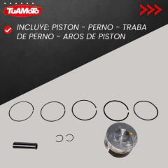 KIT DE PISTON COMPLETO GIL 110 / ML BIT 110 STD SUNGO en internet