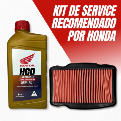 KIT FILTRO AIRE ORIGINAL Y ACEITE HGO SEMI SINTETICO NEW ELITE 125 en internet