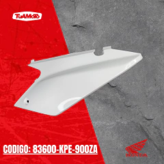 CACHA BAJO ASIENTO IZQUIERDO HONDA TORNADO BLANCO en internet