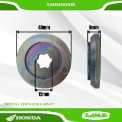 ESTRIA SOPORTE CAMPANA HONDA UMK 435 MODELO VIEJO en internet