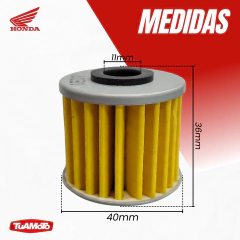 FILTRO DE ACEITE HONDA CRF1000 AFRICA TWIN DCT / NC700 DCT en internet