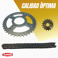 KIT DE TRANSMISIÓN CG 150 43/16-118 428HS PRO-CHAIN GOLD en internet