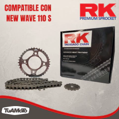 KIT TRANSMISIÓN HONDA NEW WAVE 110 S 420/37-14 104E RK 2013/2017 en internet