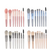 Kit 8 Pincéis de maquiagem - Cores Sortidas - comprar online