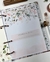 Imagem do Fichário Garra Exposta Floral com Miolo de Caderno - Capa Datada
