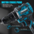 Imagem do Parafusadeira Furadeira Brushless 16.8v 2.0ah 10mm 1 Bateria