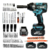 Kit Chave De Impacto 21v Parafusadeira + Jogo Soquete 85pç
