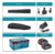 Soprador De Folhas Aspirador Brushless 2 Baterias 21v 4mah - comprar online