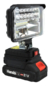 Lanterna De Trabalho Luz Lampada Led Portatil 2 Baterias 21v na internet