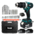 Parafusadeira Furadeira Impacto 21v 13mm Brushless 2baterias