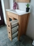 vanitory madera eucalipto mesada marmolina de lujo 61x37 en internet