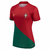 Camisa Feminina Portugal 2022/23 Home Vermelha