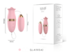 Vibrador con Huevo Rosado