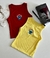 Regata Canelada Stitch Bordado