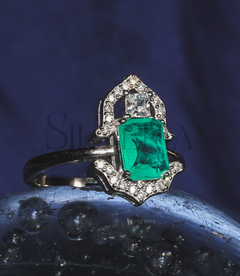 Anillo Emblema Turmalina