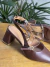 Sapato salto alto Vizzano marrom - comprar online