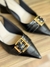 Sapato SlingBack Bebecê Preto - Rodil