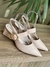 Sapato SlingBack Bebecê Nude