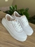 Tenis Branco Plataforma Moleca