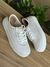 Tenis Branco Plataforma Moleca - loja online