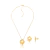 Conjunto Flower Textured