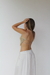 Top crochê dourado anália - comprar online