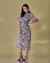 Conjunto Blusa e Saia Midi Laise Guipir M/40 - Mabi Elegance