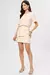 Conjunto Resort Saia e Blusa Creme Elegante e Sofisticado - comprar online