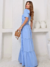 Vestido Longo Rosa Tricoline com Cinto Decote Reto e Elástico P - Mabi Elegance