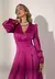 MACACÃO Feminino ACETINADO FUCSIA - Mabi Elegance