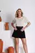 Blusa Visco Basics Cropped Feminina Viscose - loja online