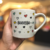 Caneca de Porcelana com Corações