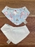 Babero Bandana Conejos celeste - comprar online