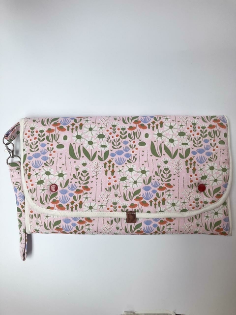 Cambiador Flores rosas