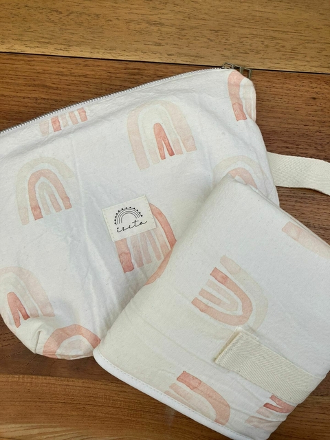 Neceser con Cambiador Arcoíris