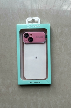 Funda Case + Protector de camara iphone 15 - Kometo